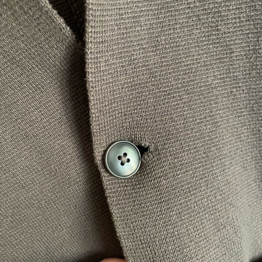 Everlane 100% Cotton Sweater Blazer Womens Size Small - Picture 4 of 5